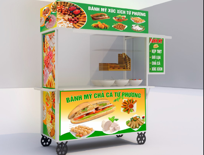 Cách chọn xe đẩy bánh mì hiệu quả nhất