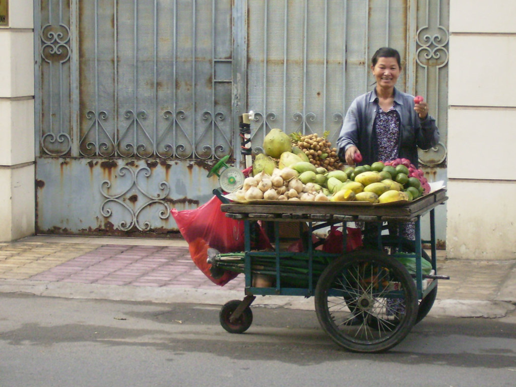  Xe đẩy bán hàng rong